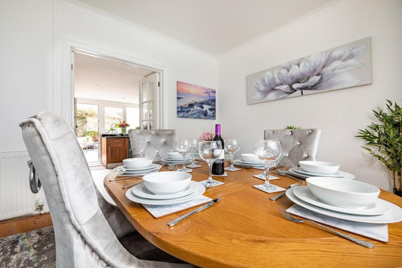 Coastal Family Stay 3-Bed Parking Wi-Fi บริดจ์เอนด์ ภายนอก รูปภาพ